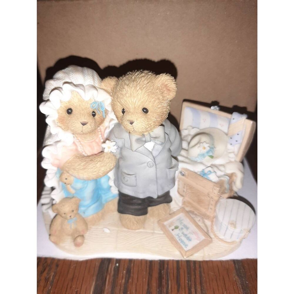 2004 Cherished Teddies Hillman Enesco Wedding Teddy Bears 0000822 Marriage